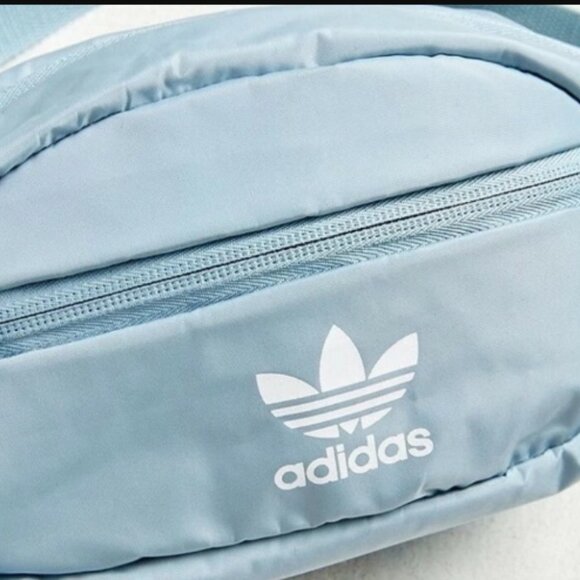Adidas Originals Unisex National Waist Pack, Ash Grey/white, OSFM🆕 🏃‍♀️⚡🚚💥 - Picture 7 of 13